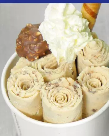 rolled ice cream