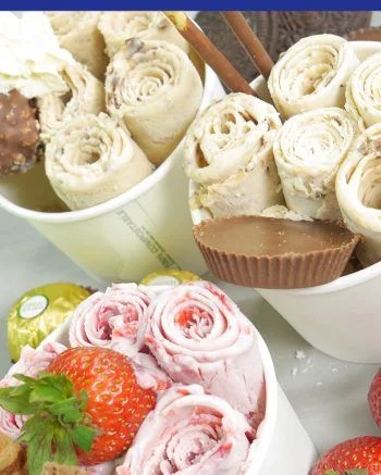 rolled ice cream